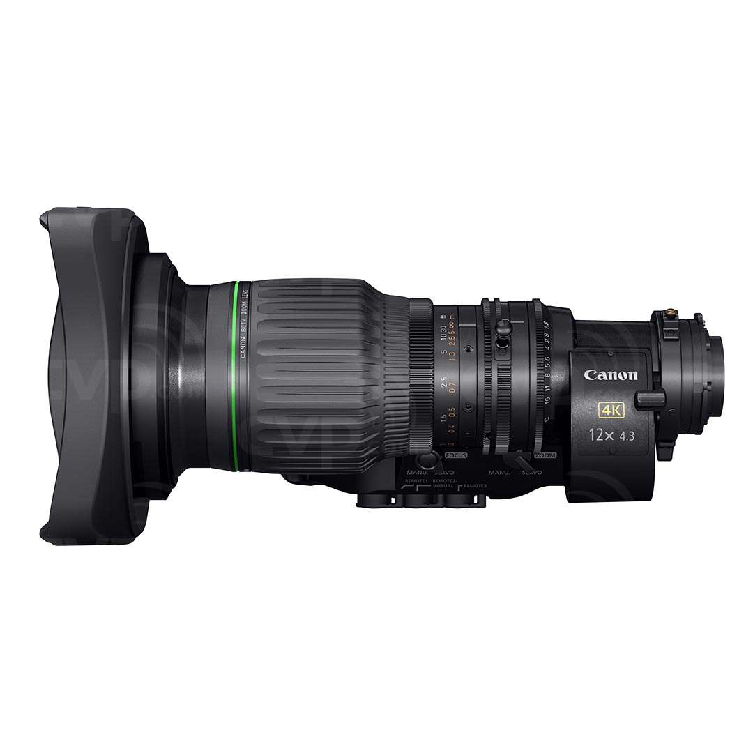 Buy - Canon CJ12 EX4.3B 2/3in 4K Lens (1467C002AD)